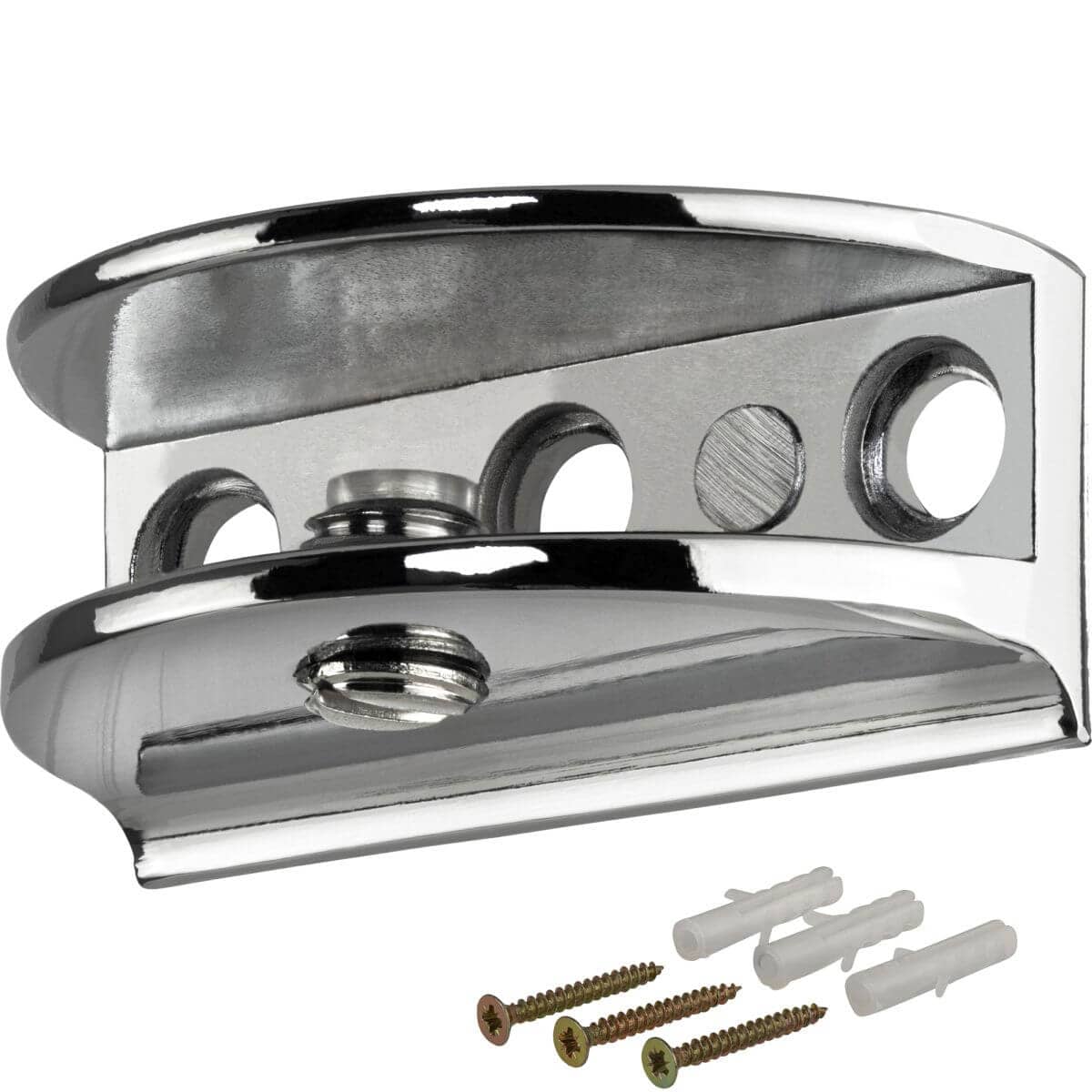 Siso Klemmtablarträger DOME aus Metall, Glasdicke 4 - 7 mm
